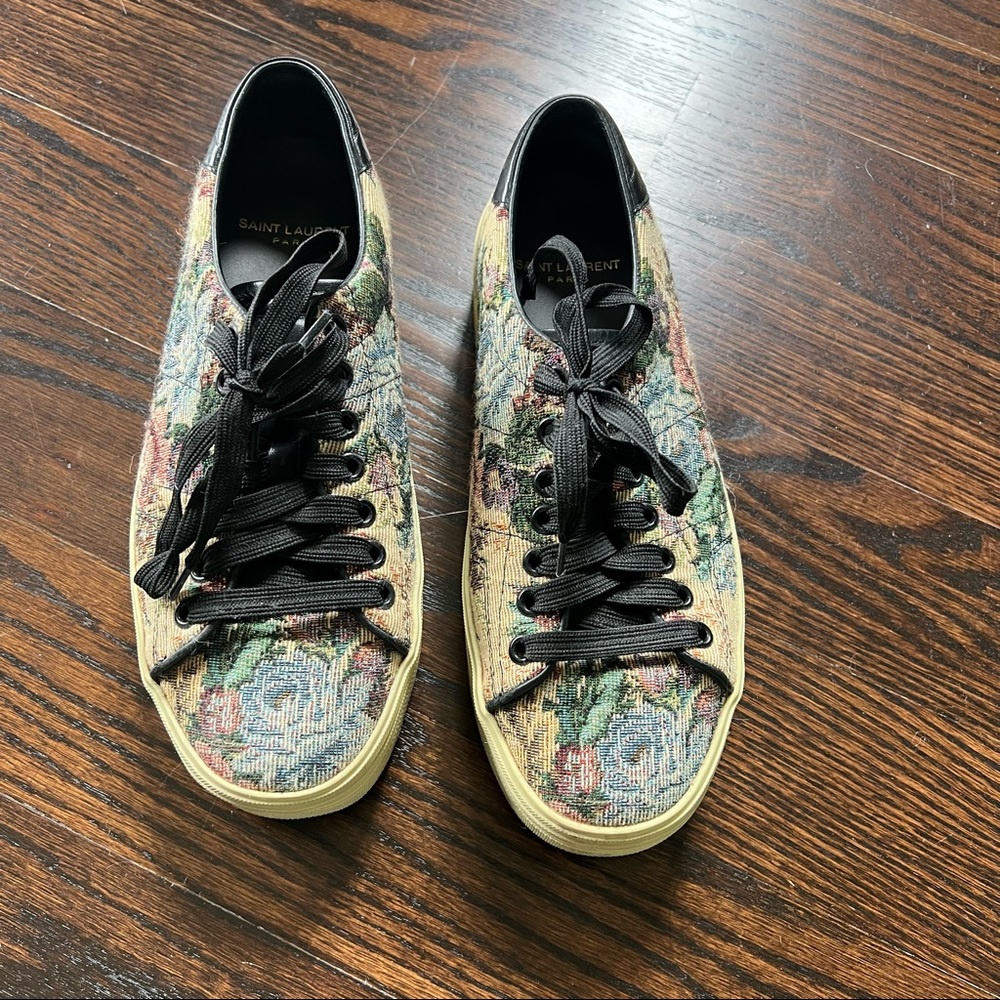 Saint Laurent platform sneakers